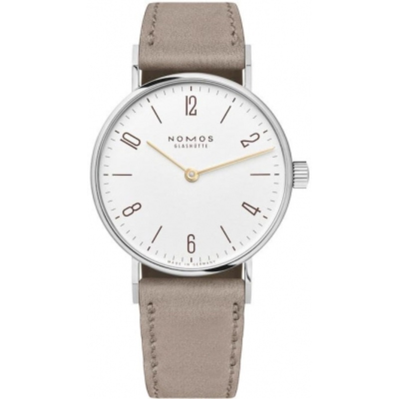 127 Sapphire Crystal Back Nomos Glashutte Tangente 33 Duo 32.8mm Midsize Watch