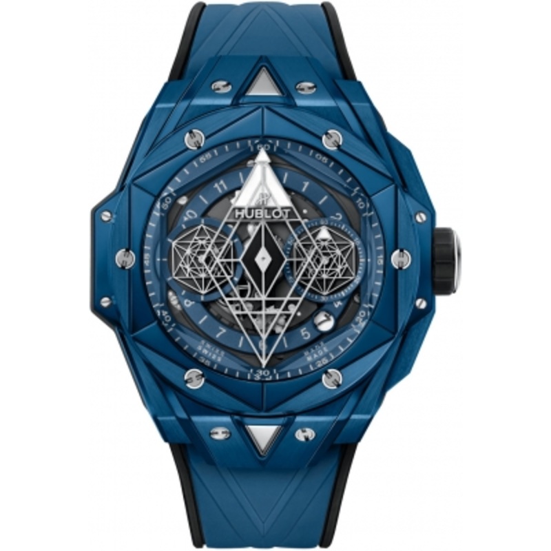 418.EX.5107.RX.MXM21 Hublot Big Bang UNICO Sang Bleu 45mm Mens Watch