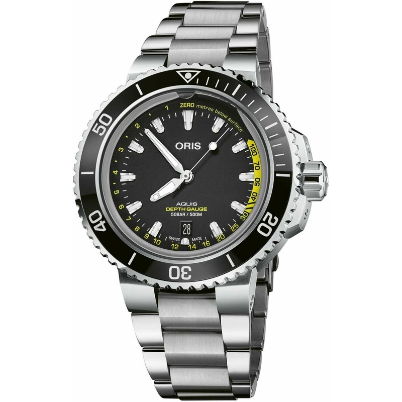 Oris Aquis Depht Gauge on Bracelet