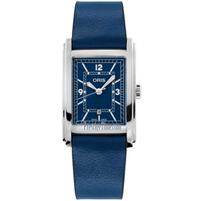 01 561 7783 4065-07 5 19 17 Oris Rectangular Automatic Midsize Watch