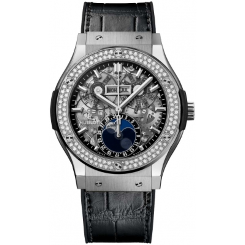 517.nx.0170.lr.1104 Hublot Classic Fusion Aerofusion Moonphase 45mm Mens Watch