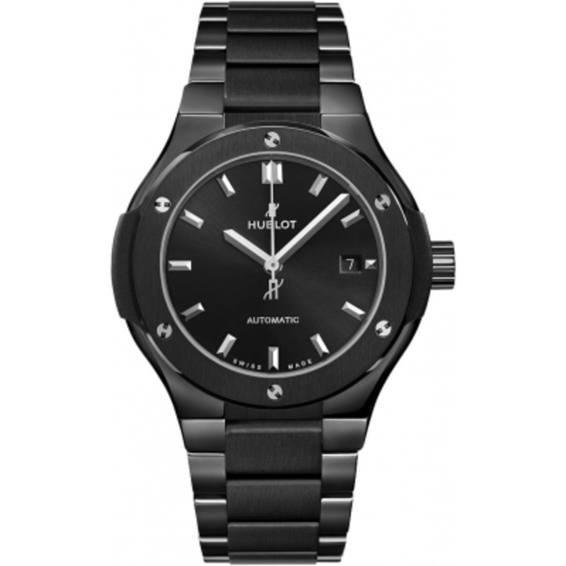 585.CM.1470.CM Hublot Classic Fusion Black Magic Automatic 33mm Ladies Watch