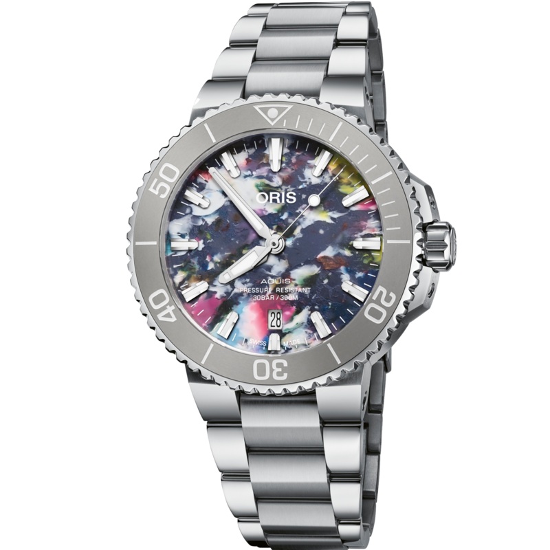 Oris Aquis Date Upcycle  (733.7766.4150SET )