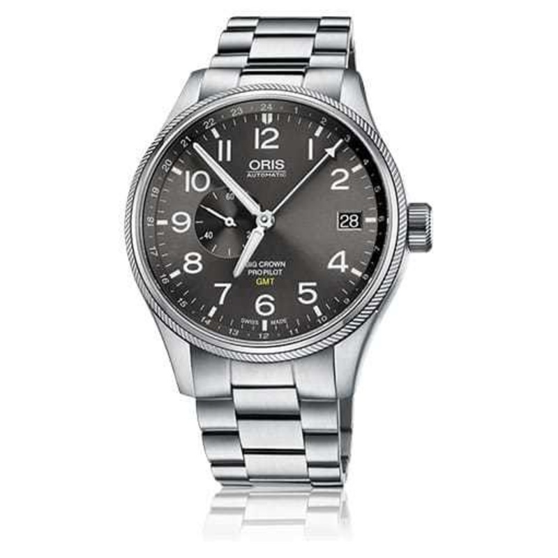 Oris Big Crown Propilot GMT Small Second on Bracelet 01 748 7710 4063-07 8 22 19