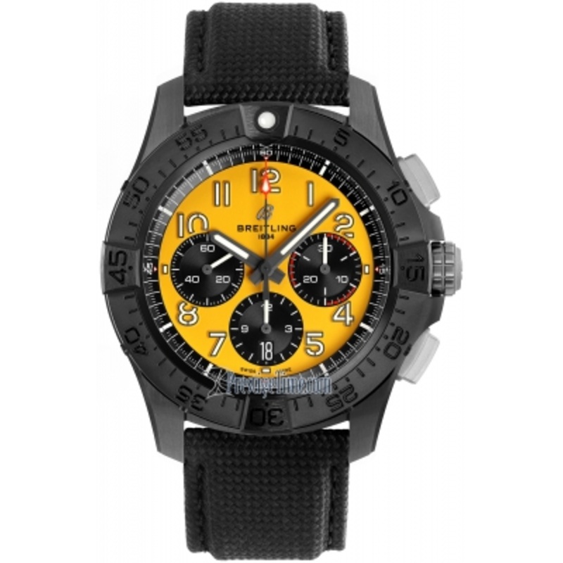 sb0147101I1X2 Night Mission Breitling Avenger B01 Chronograph 44 Mens Watch