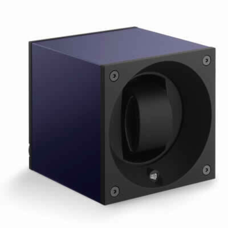 SwissKubik Watch Winder Single – Anodized Navy Blue SK01.AE004