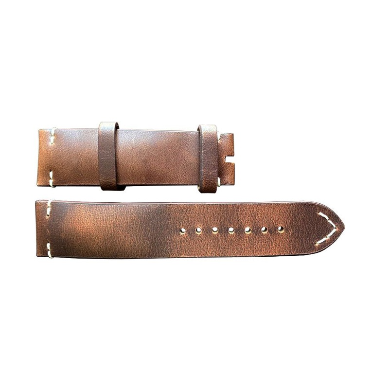 515X Breitling Brown Drakkar Calfskin Leather OEM Watch Strap for Sale