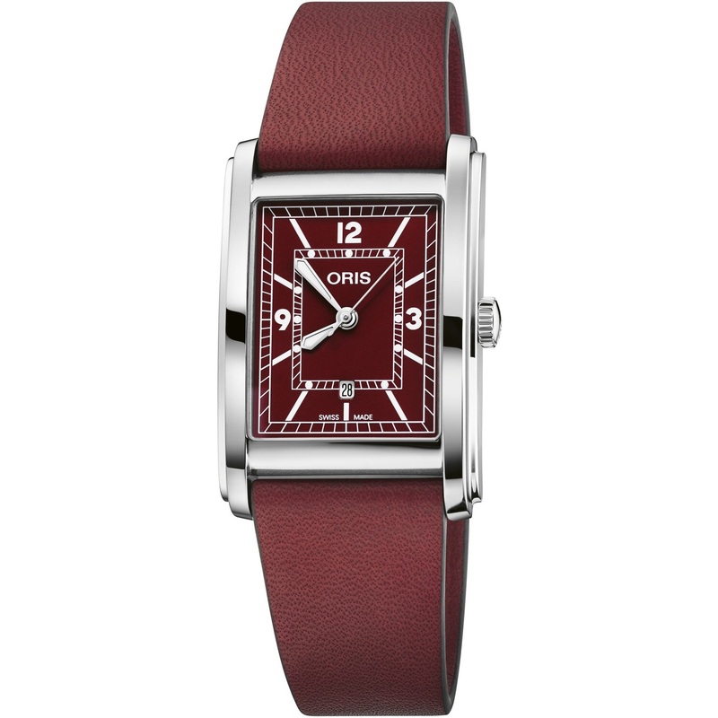 Oris Rectangular Red