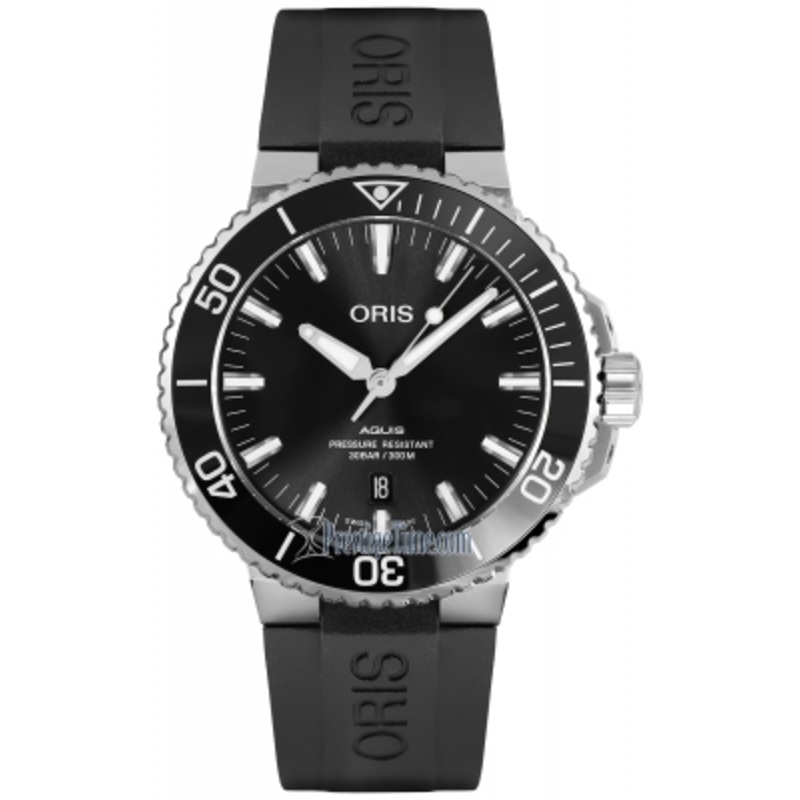 01 733 7730 4134-07 4 24 64EB Oris Aquis Date 43.5mm Mens Watch
