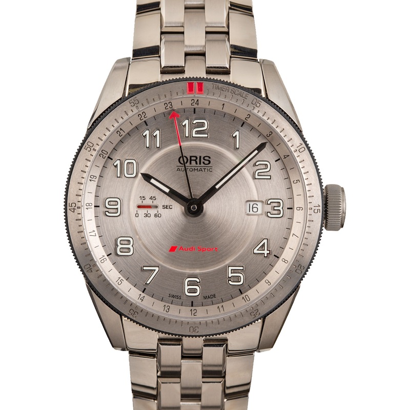 Buy Oris Audi Sport GMT 01 747 7701 4461-07 8 22 85  – Sku: 7701 4461