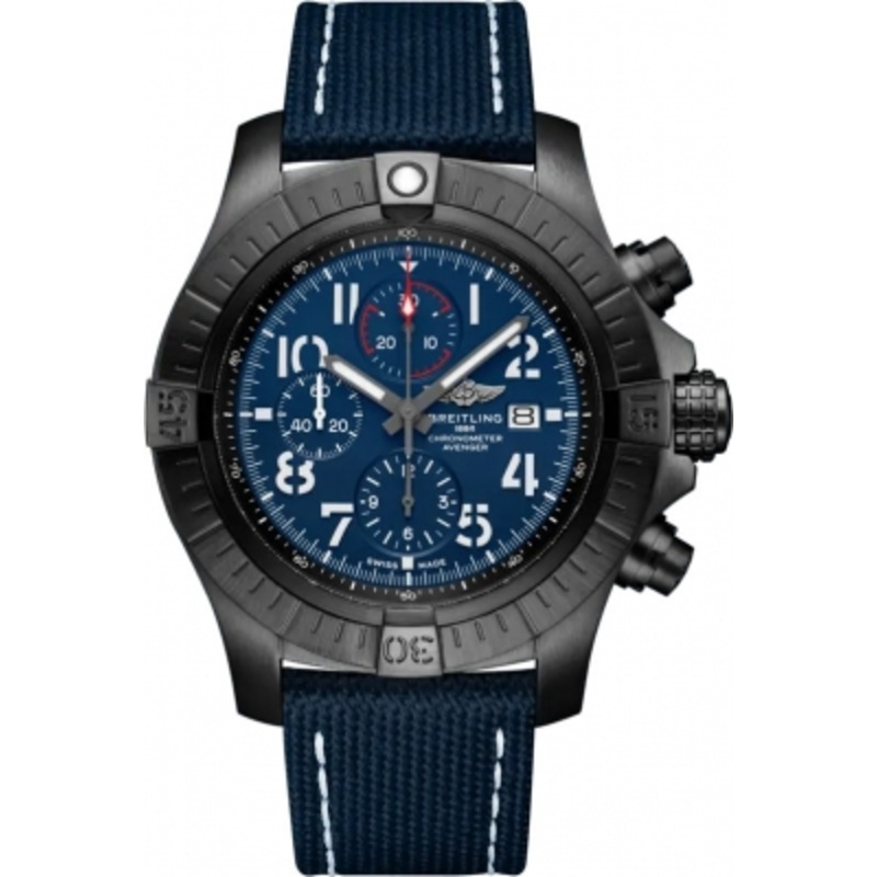 v13375101c1x2 Night Mission Breitling Super Avenger Chronograph 48 Mens Watch