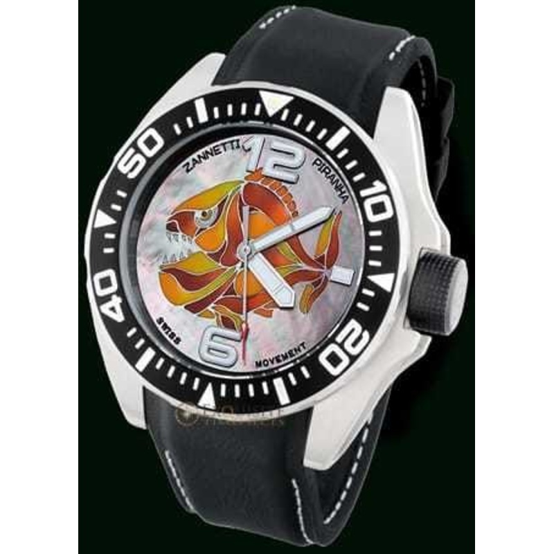 Zannetti Piranha Mother-of-Pearl Orange PHN.A2S-YW2A.A