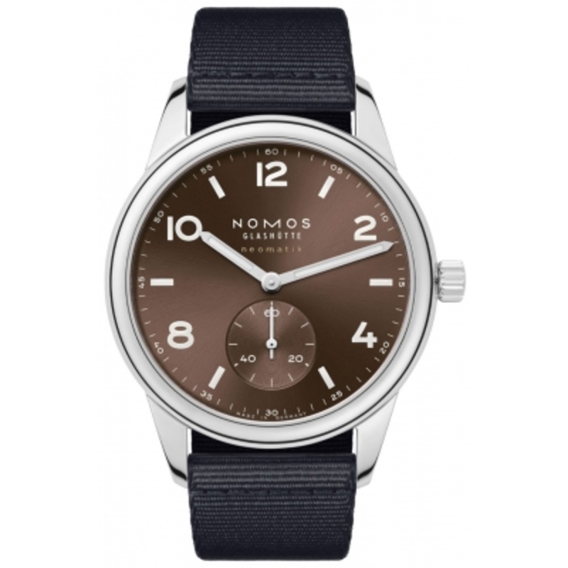 760.5829 Tabac Nomos Glashutte Club Sport Neomatik 39mm Mens Watch