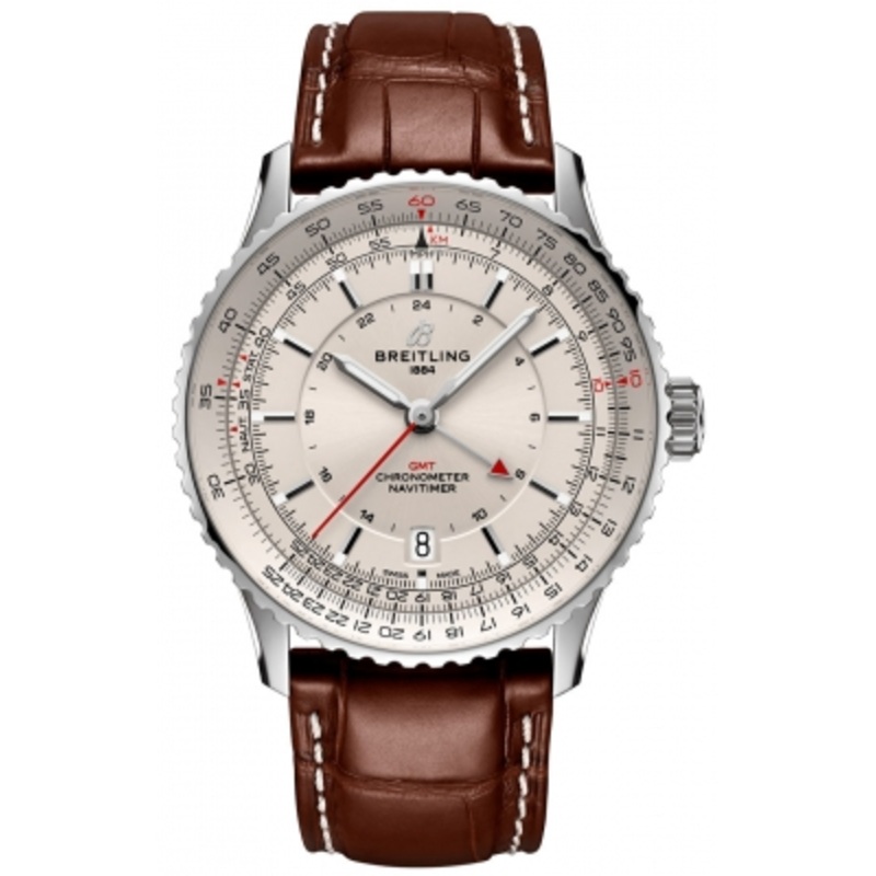 A32310211G1P1   Breitling Navitimer Automatic GMT 41mm Mens Watch