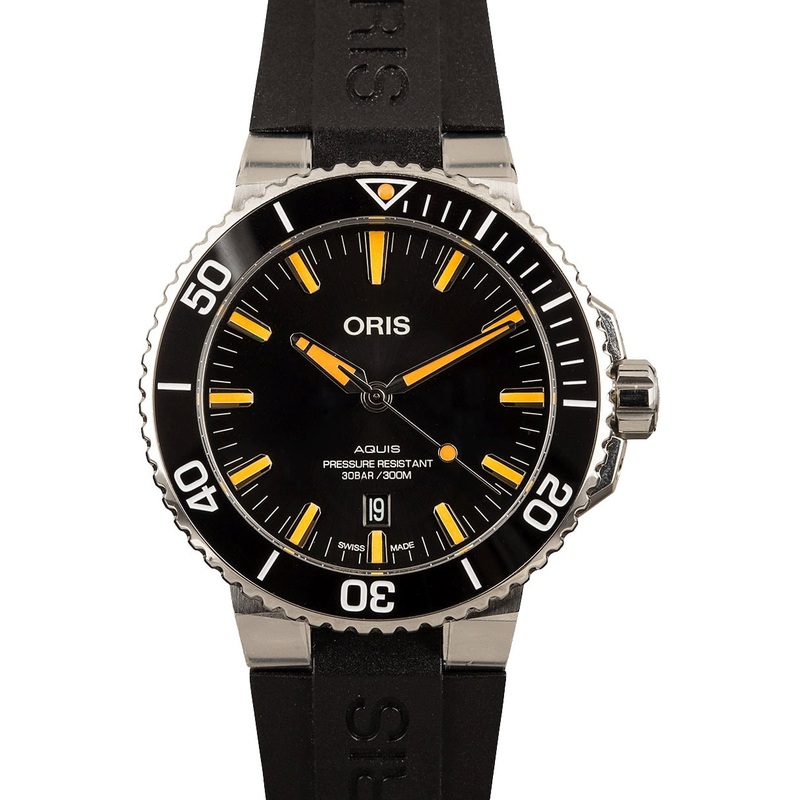 Buy Oris Aquis 01 733 7730 4159-07 4 24 64EB  – Sku: 7730 4159