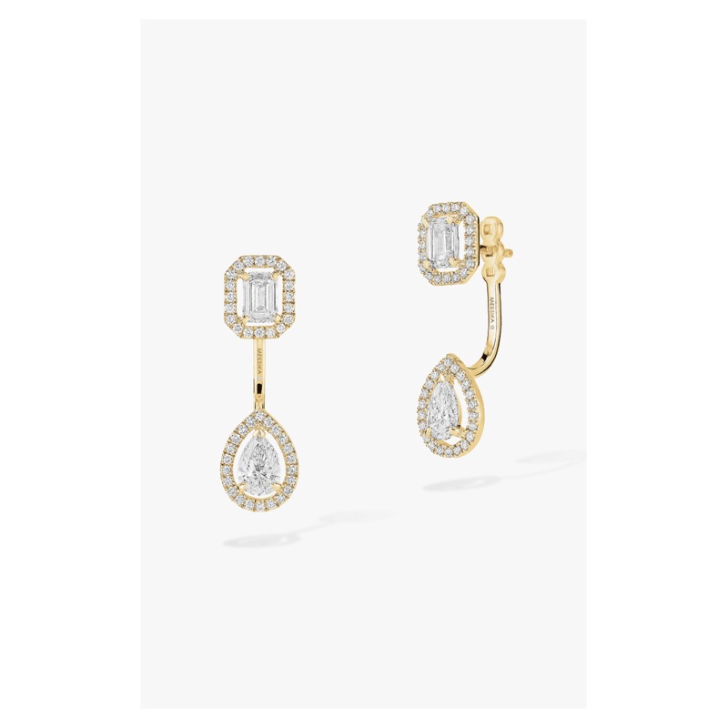 My Twin Toi & Moi Earrings in Yellow Gold – Messika