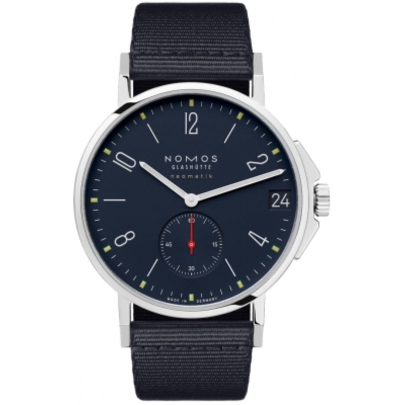 518 Atlantic Blue Nomos Glashutte Ahoi Neomatik 38mm Mens Watch
