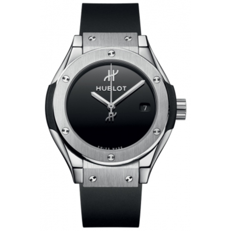 591.NX.1270.RX.MDM   Hublot Classic Fusion Quartz 29mm Ladies Watch