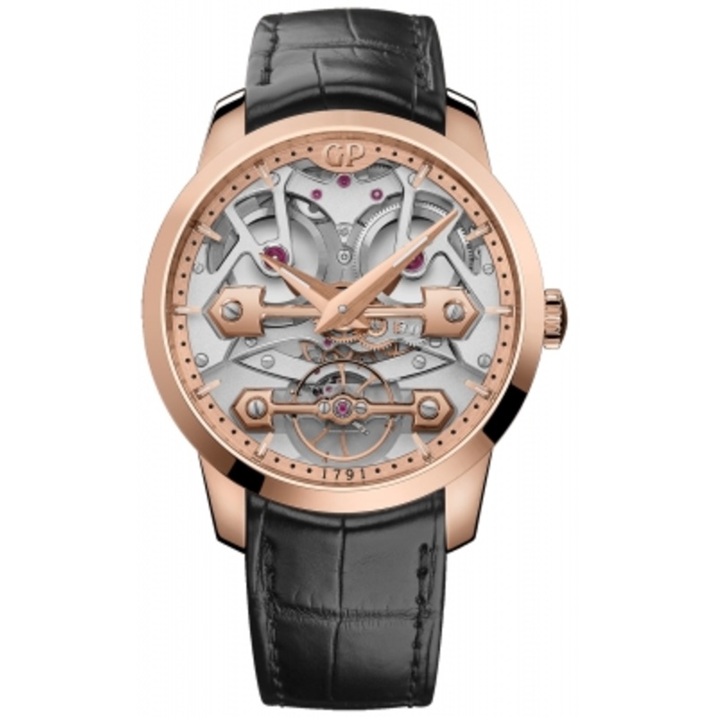 86000-52-001-bb6a 45mm Girard Perregaux Classic Bridges Mens Watch