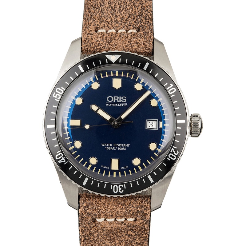 Buy Like-New Oris Divers Sixty-Five 01 733 7720 4057-07 5 21 02  – Sku: 139073