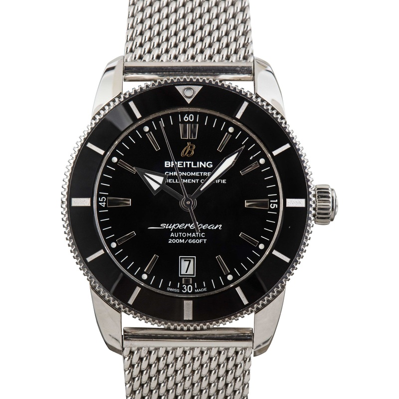 Buy Used Breitling Superocean AB2020121B1A1  – Sku: 173520