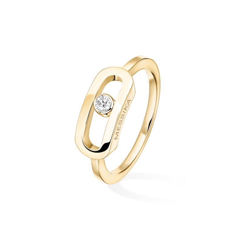 Move Uno Ring in Yellow Gold  – Messika