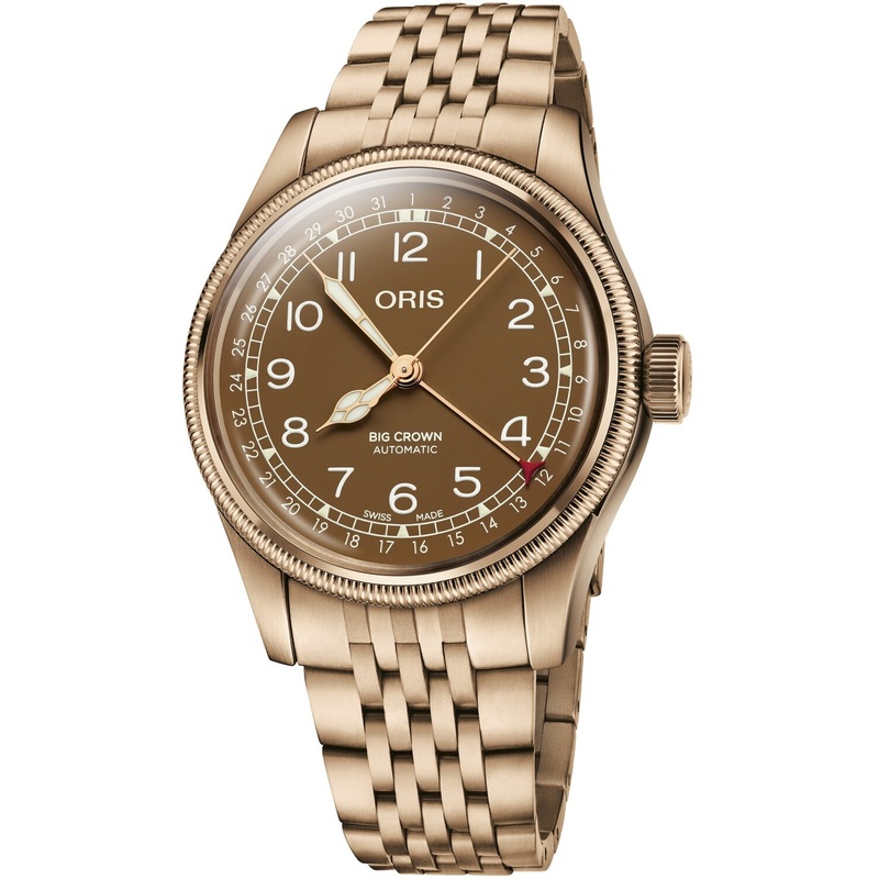 Oris Big Crown Bronze Pointer Date Brown Dial