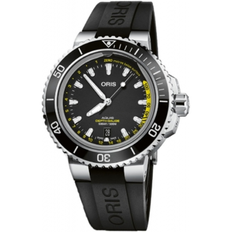 01 733 7755 4154-Set RS Oris Aquis Depth Gauge 45.8mm Mens Watch