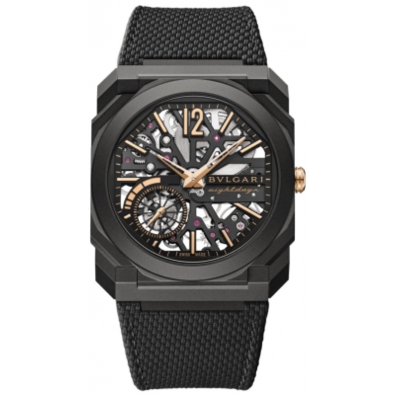 104121 8 Days Bulgari Octo Finissimo Extra Thin 40mm Mens Watch