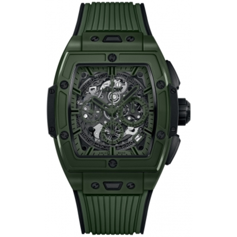 642.GX.5210.RX Dark Green Hublot Spirit Of Big Bang Chronograph 42mm Mens Watch