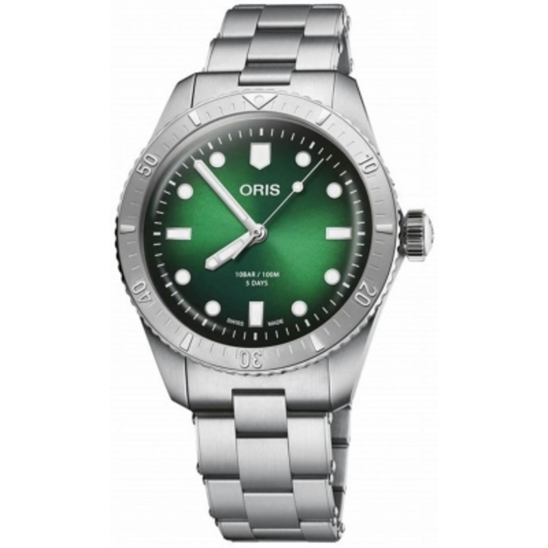 01 400 7774 4057-07 8 19 18   Oris Divers Sixty Five 38mm Midsize Watch