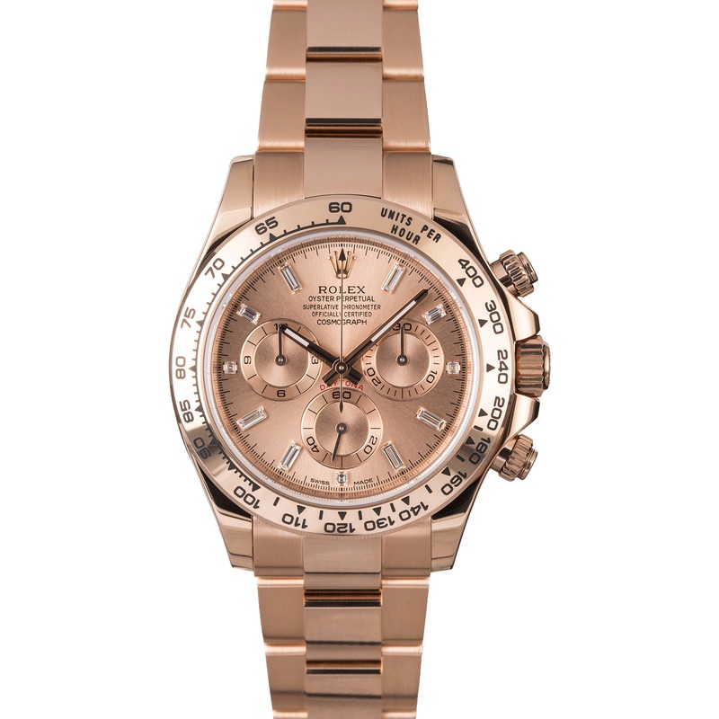 Rose gold Daytona 116505 Diamond Dial