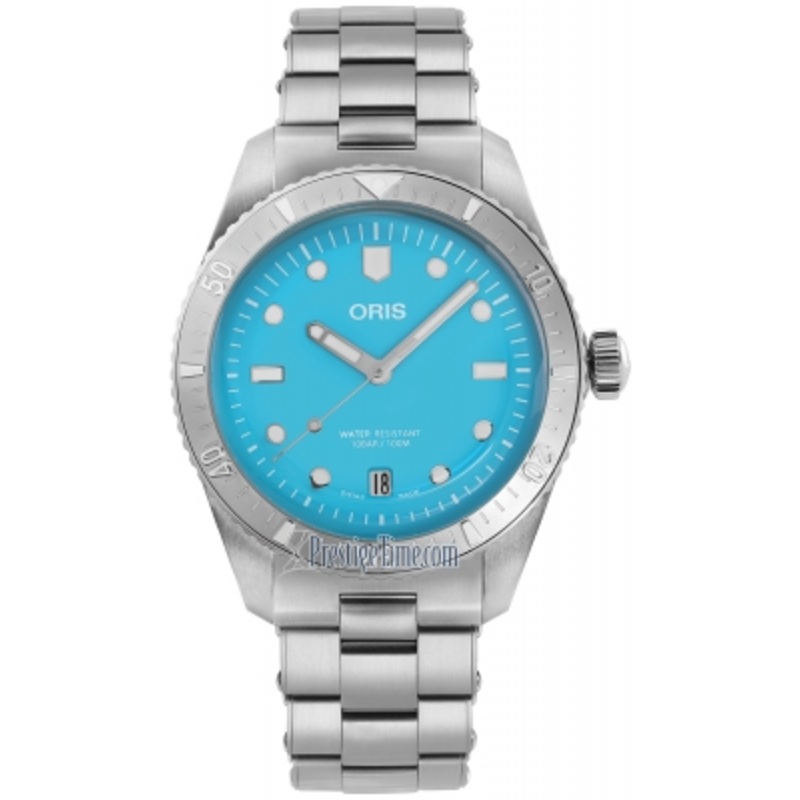 01 733 7771 4055-07 8 19 18 Oris Divers Sixty Five 38mm Midsize Watch
