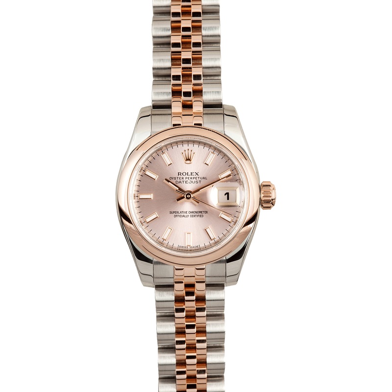 Ladies Rose Gold Datejust 179161 x – Free Shipping, no sales tax!