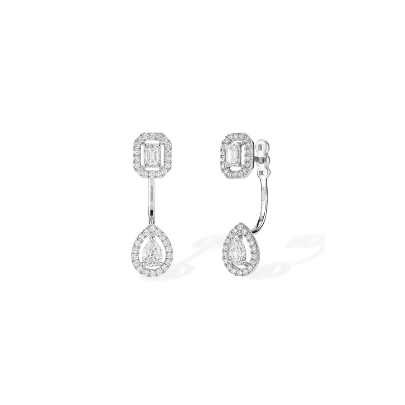 My Twin Toi & Moi Earrings in White Gold – Messika