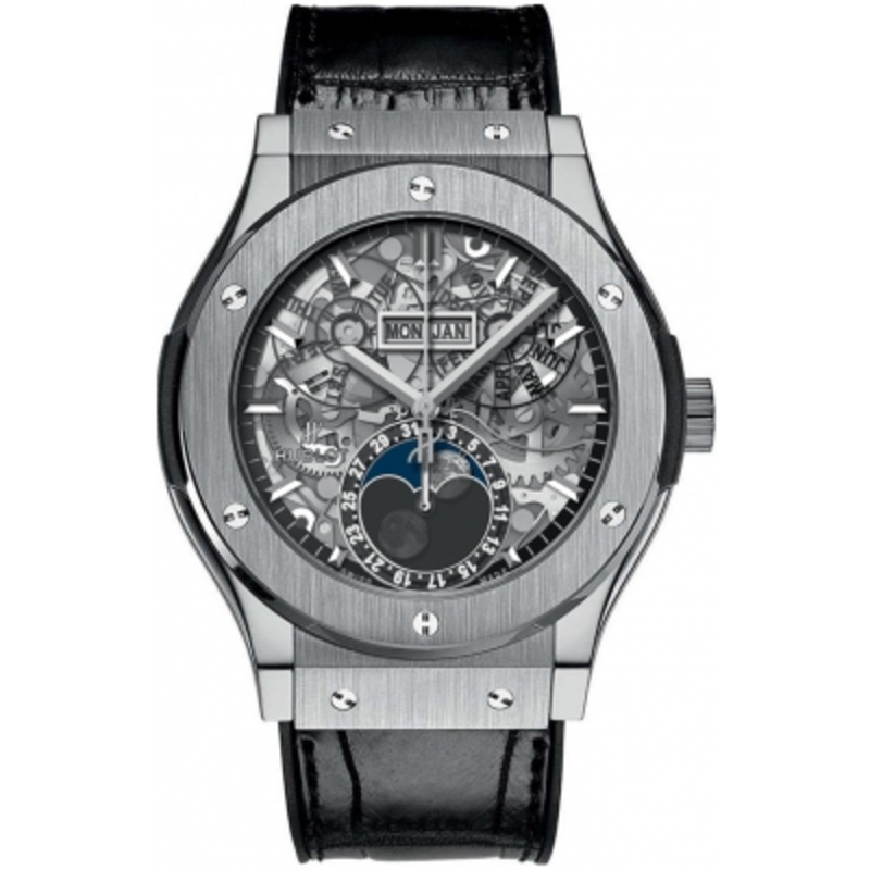 517.nx.0170.lr Hublot Classic Fusion Aerofusion Moonphase 45mm Mens Watch