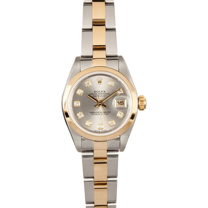 Ladies Diamond Datejust 79163 – Save up to 50% on Authentic Ladies Watches at Bob’s