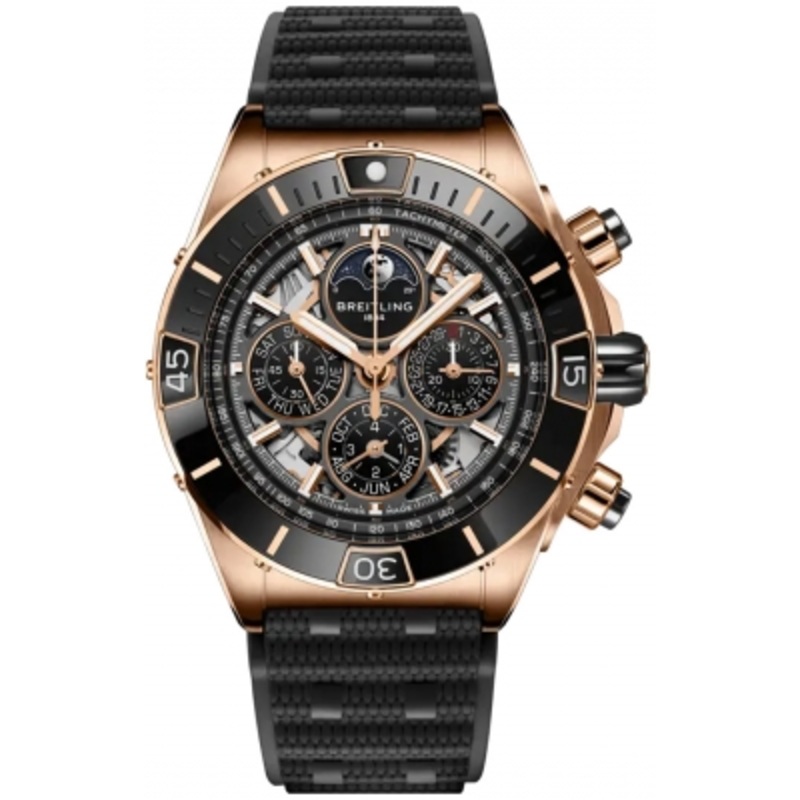 RB19301A1G1S1 140th Anniversary Breitling Super Chronomat B19 44 Perpetual Calendar Mens Watch