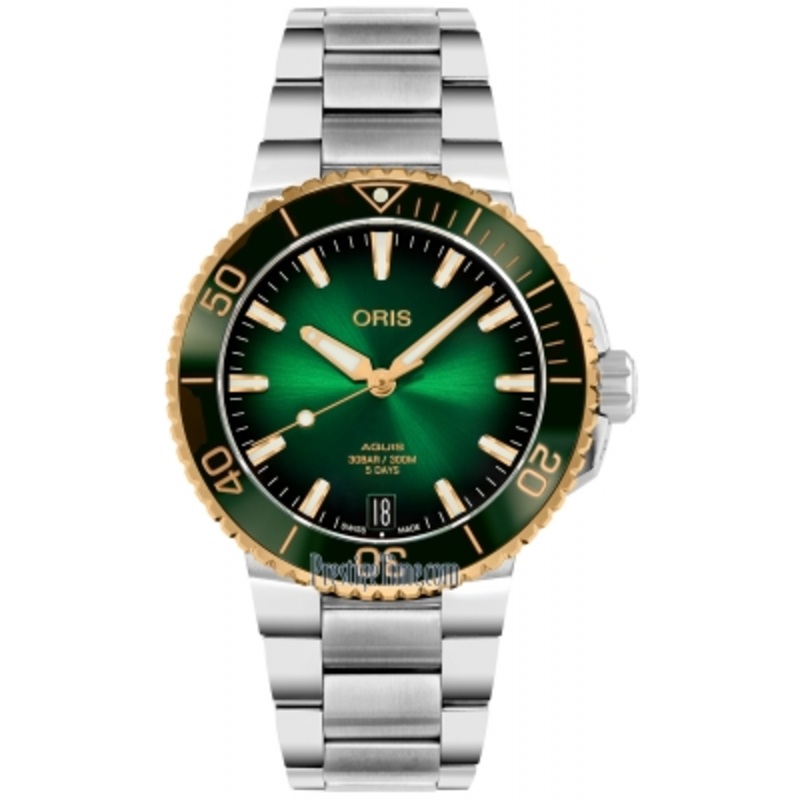 01 400 7769 6357-07 8 22 09PEB Oris Aquis Date 41.5mm Mens Watch