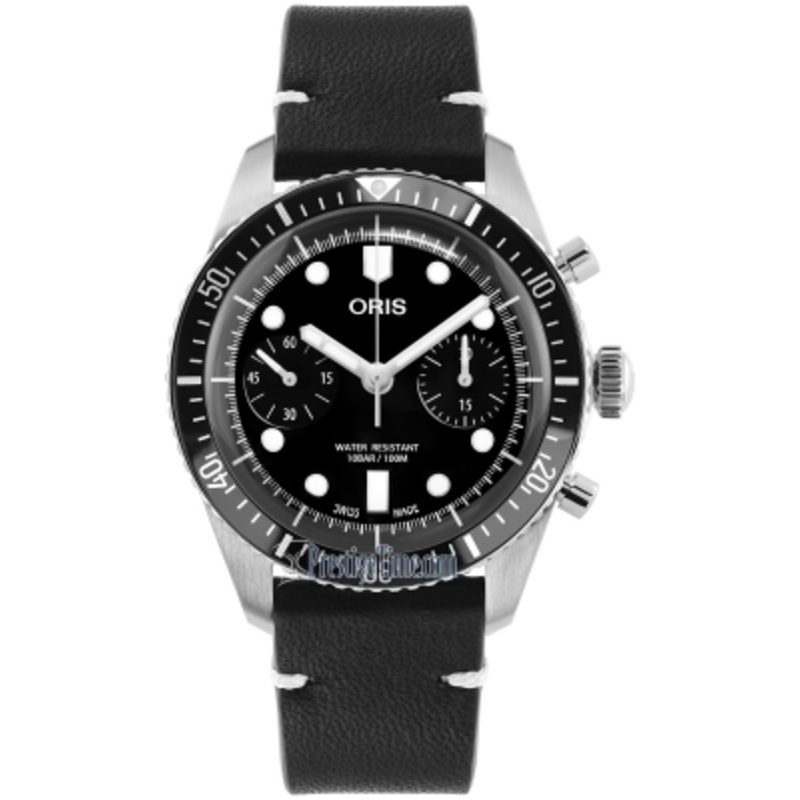 01 771 7791 4054-07 6 20 01   Oris Divers Sixty-Five Chronograph Mens Watch