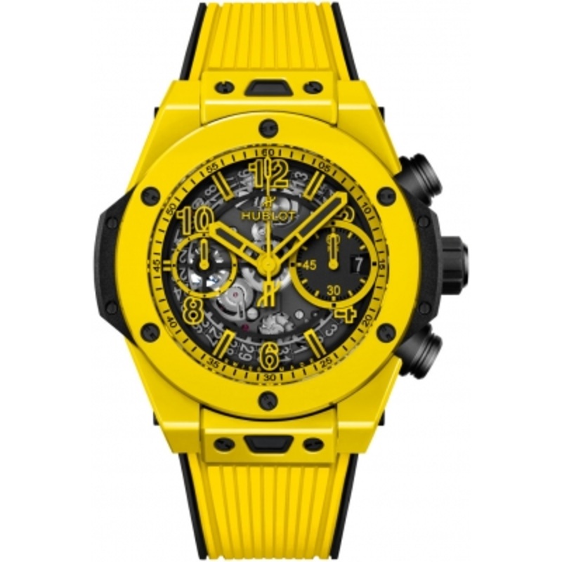441.cy.471y.rx Yellow Magic Hublot Big Bang UNICO 42mm Mens Watch