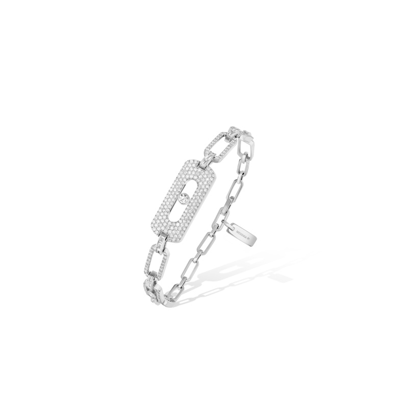 My Move Pav Bracelet in White Gold – Messika