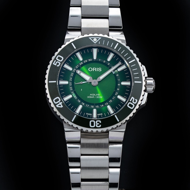 Oris 01 743 7734 4187 Aquis Hangang Limited Edition