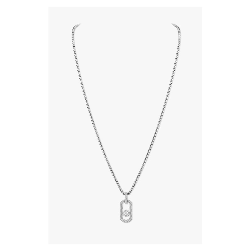 So Move Titanium Natural Necklace  – Messika