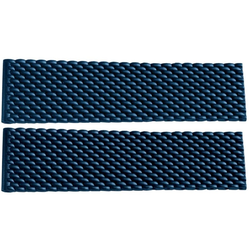 281S Breitling Aero Classic 22mm Blue Rubber Strap