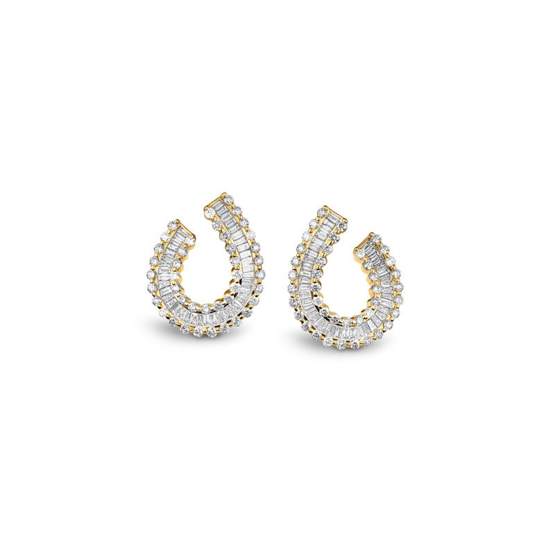Baguette Love Earrings – Bucherer Fine Jewellery