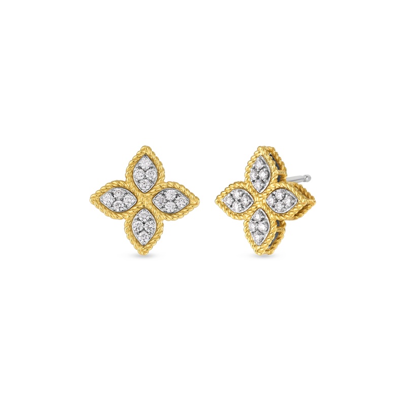 Princess Flower Studs – Roberto Coin