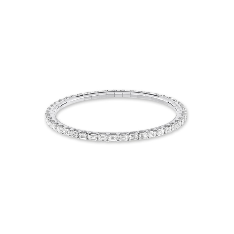 Classics Emerald Cut Stretchy Bracelet – Bucherer Fine Jewellery