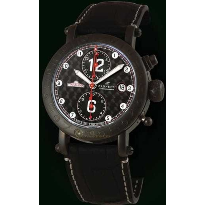Zannetti Time of Drivers Racing Edition Black PVD TRA.C1SN-N.A