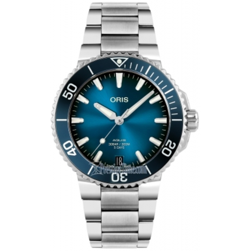 01 400 7769 4135-07 8 22 09PEB Oris Aquis Date 41.5mm Mens Watch